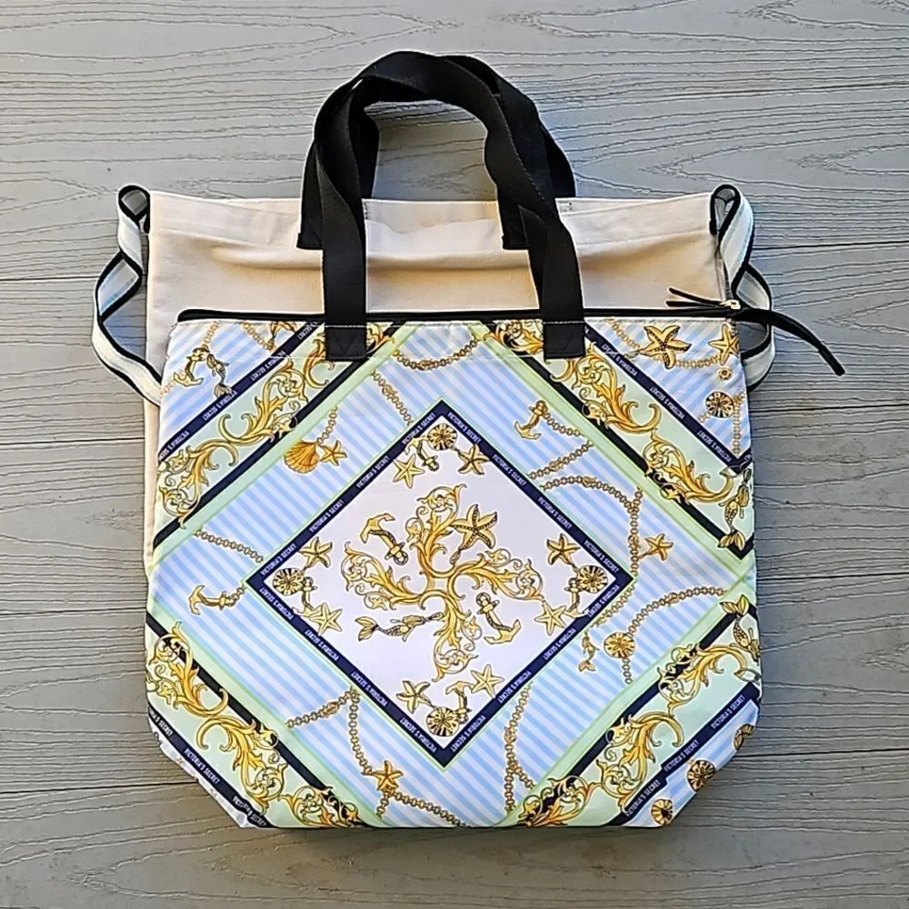 Victoria's Secret 2n1 beach tote & cooler tote